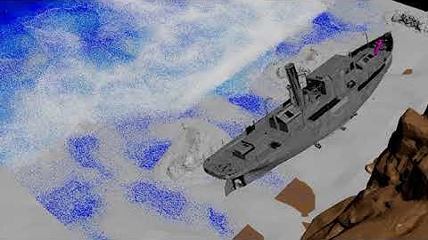 houdini crash wave fluid simulation first setup