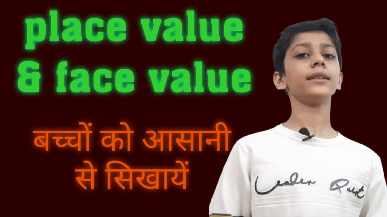 Std 3 Write The Place Value And Face Value Of Underline Digits YouTube