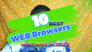 10 Best Web #Browsers Must Have in 2023 screenshot 2