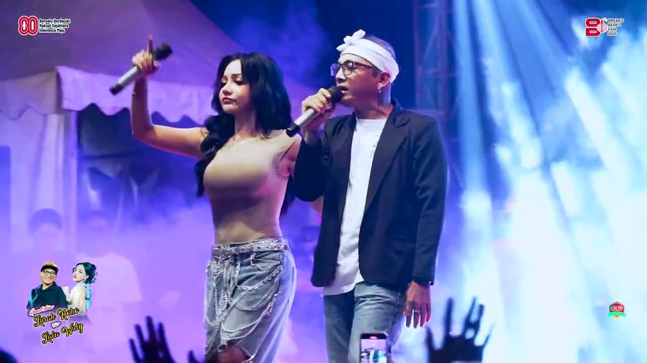 A FRIENDLY DUET - HOHO VILLAGE HEAD FEAT LALA WIDY - BREBES BERES FAIR 2025