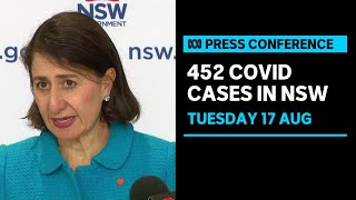 IN FULL: NSW records 452 new cases of COVID-19 | ABC News
