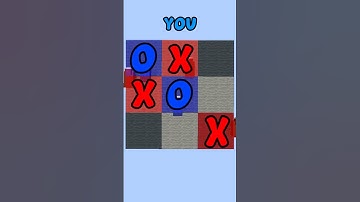Tic Tac Toe 🎯 In Minecraft