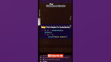 Guess the Output in Python || video 7 || #coding #pythonanddjangofullstackwebdeveloper #python