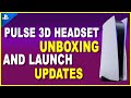 PS5 Pulse 3D Headset Unboxing and PS5 Launch Updates