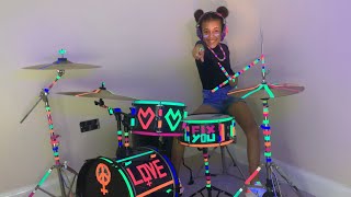 Coldplay hail drumming prodigy Nandi Bushell's brilliant cover