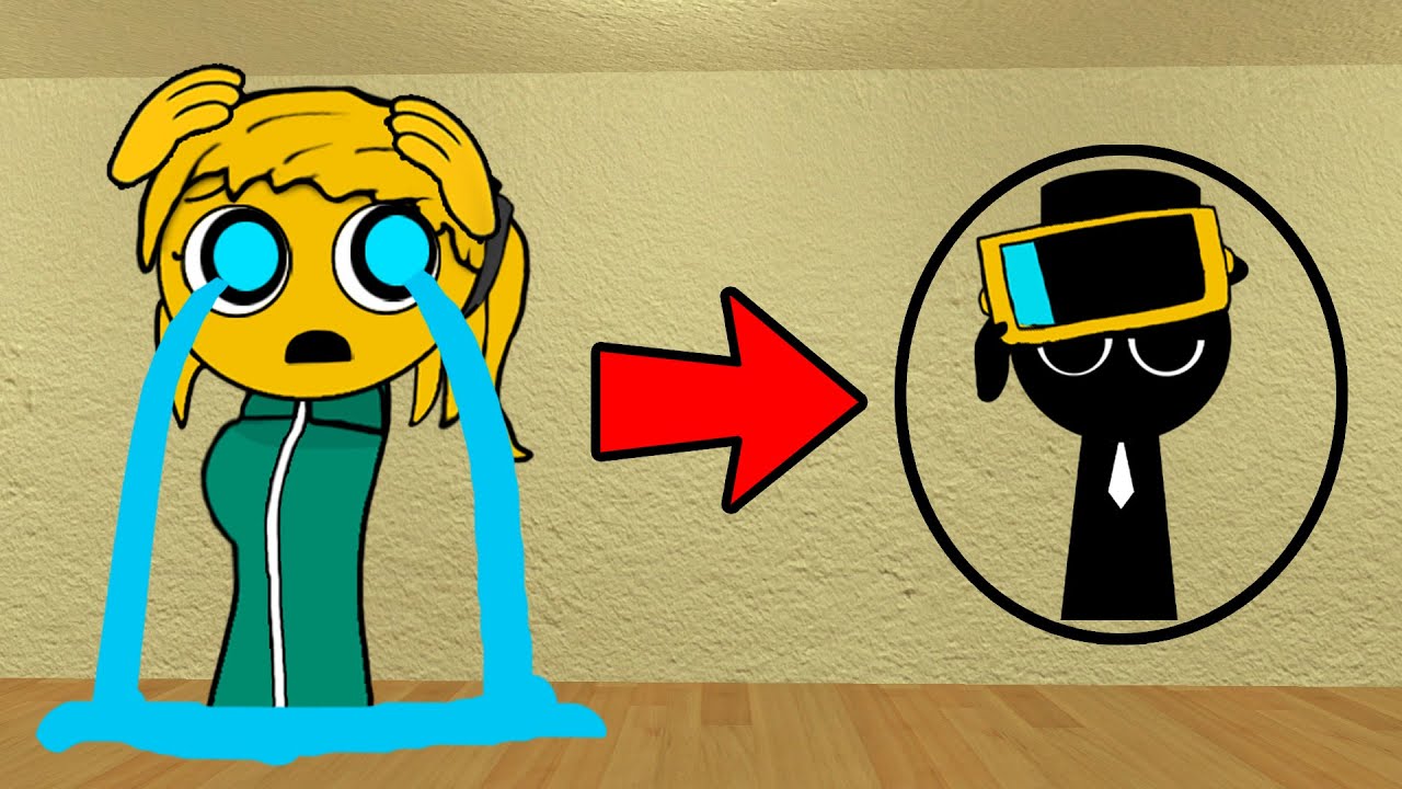 What if black give back Garnold Girl Sprunki parts ? - Gmod