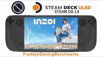 InZoi on Steam Deck OLED with Steam OS 3.8