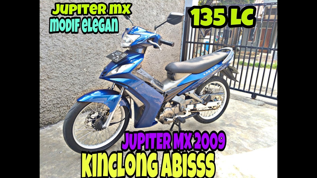 JUPITER MX TAHUN 2009 Review Modifikasi Elegan Jupiter MX Old YouTube