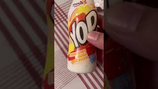 Download Lagu YOP strawberry banana flavour yogurt. MP3