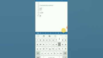 suma de dos números  en python