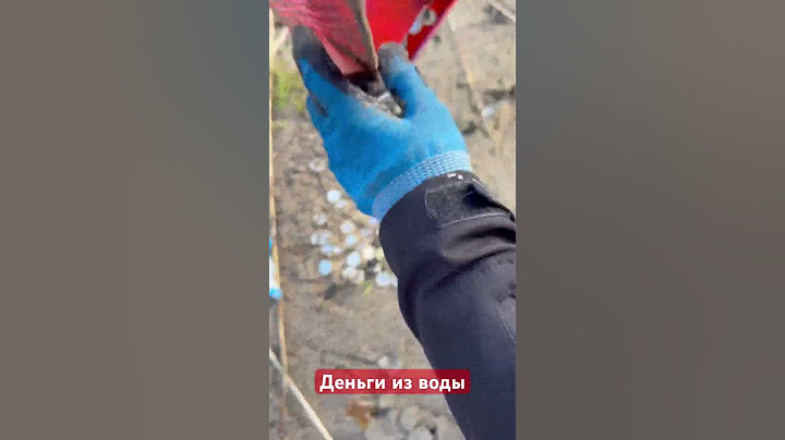 Чистка воды совком
