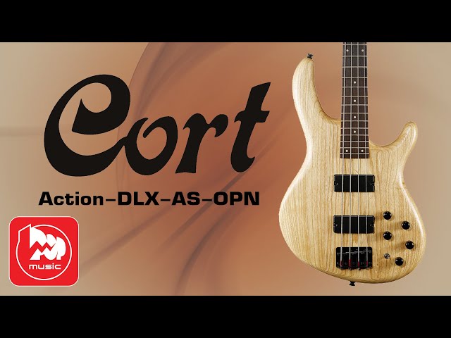 Бас-гитара CORT ACTION DLX AS (OPEN PORE NATURAL)