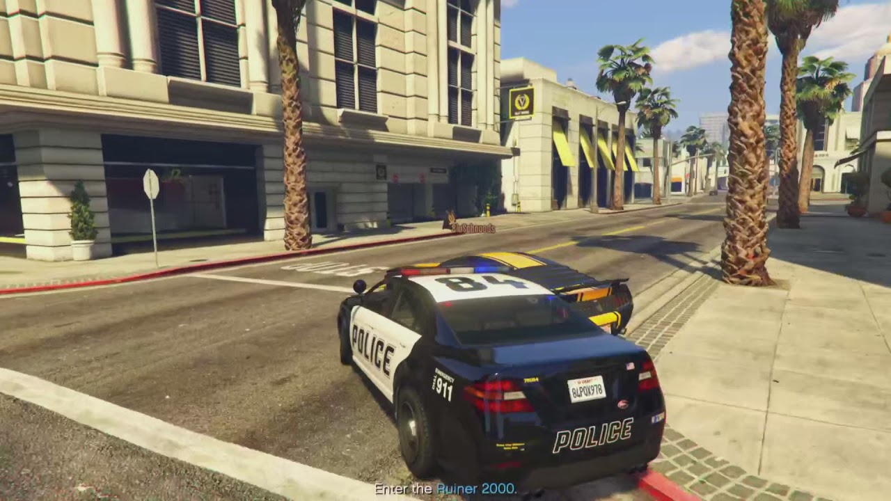 Epic Police Chase #Shorts - YouTube
