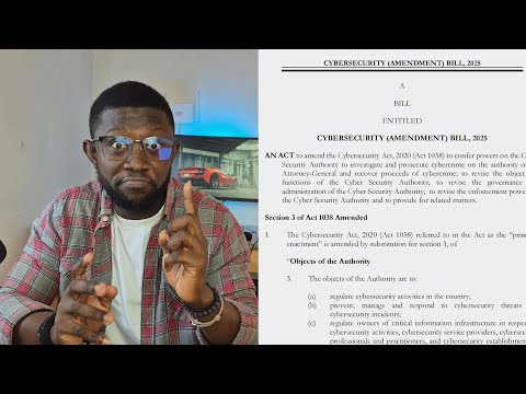 Everything to know about Ghana's Cybersecurity (Amendment) Bill
