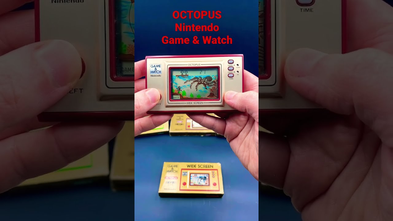 Nintendo Game & Watch - Octopus - Widescreen (OC-22