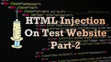 HTML Injection On Test Website | Part-2 | Ethical Hacking With HTML Injection || Time For Code