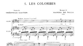 Manuel de Falla: Trois mélodies (Tres melodías, 1909)