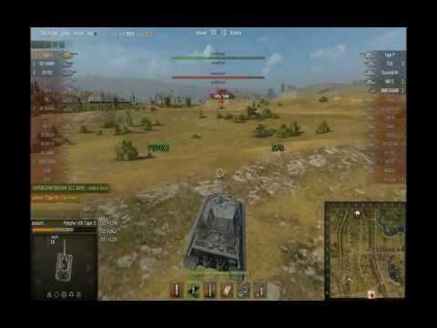 World of Tanks Tiger II ფრაგების გარეშე