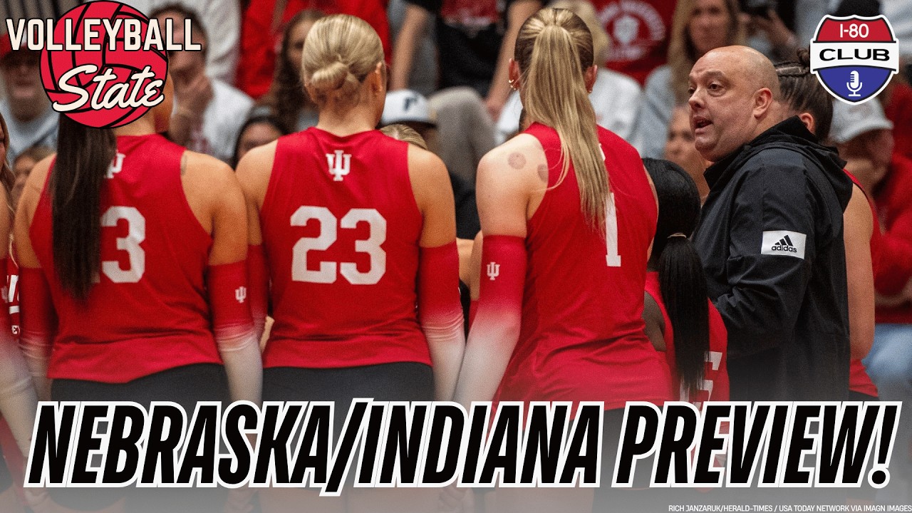 Indiana Coach Steve Aird Previews Nebraska/Indiana! | Volleyball State