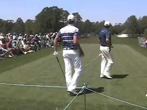 Masters 2011 Practice Round Pt 2 - Mark O'Meara, L...