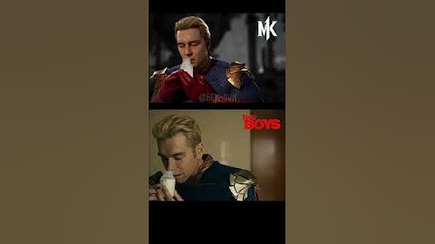 Homelander Milk Drinking Comparison 🥛😂 MK1 Game vs. The Boys TV