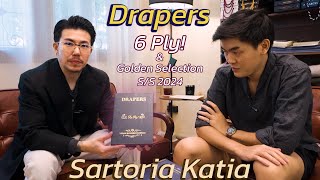 ไป Sartoria Katia ดู Drapers 6 Ply เล่มเต็ม และ Golden Selection ต้น 2024 | art_woek