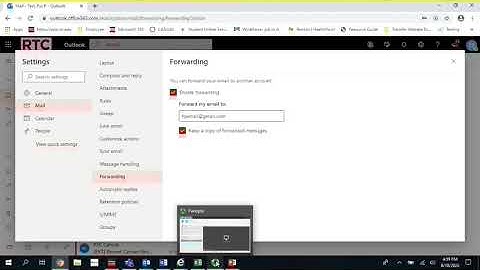 How to Forward Your RTC Student Emails