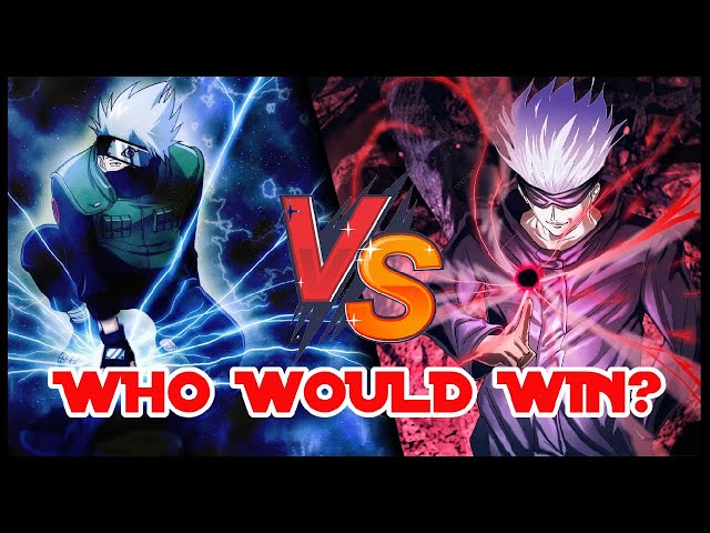 Battle of the Titans: Kakashi vs. Gojo - Who Would Win 😧? [Hindi Fan  Dubb] #naruto #viral 