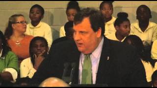 Governor Christie: This Is By Far The Most Gratifying Day Of My Governorship