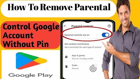 Remove Parental Control on Google Account Without Password 2024 !!!!!
