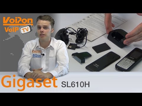 Gigaset SL610H PRO DECT Handset Review / Unboxing