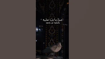 صل يا رب عليه واسقنا من راحتيه 