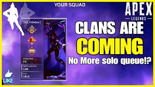 *NEW* CLANS ARE COMING to APEX  -  Apex Season 6 News