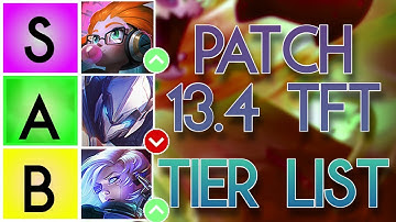 Which Comps Can CARRY in Patch 13.4? | TFT Aggregated Tier List