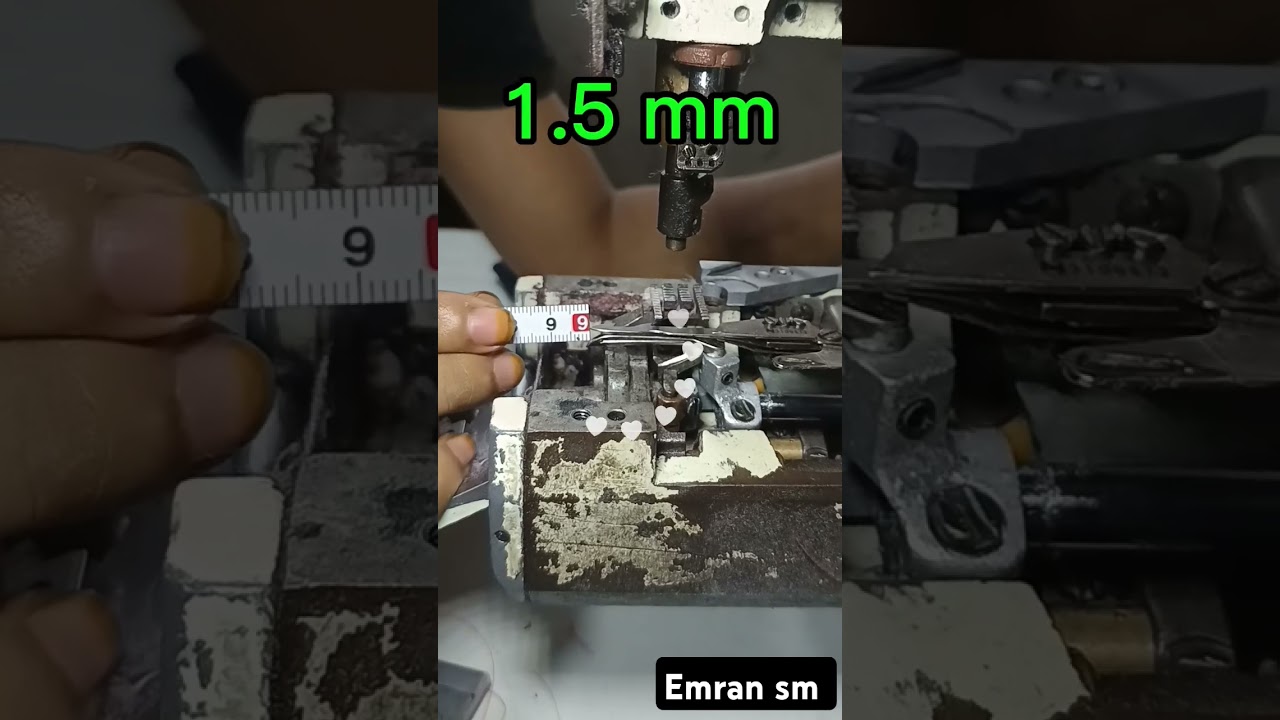 Flat lock yamato machine UT moving knife and lopper distance 