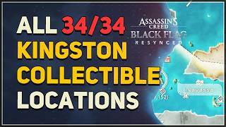 All Kingston Collectible Locations Assassins Creed Black Flag Resynced