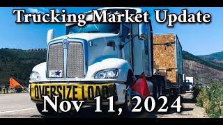 Trucking Market Update 11.11.24 With Dat Load Board