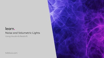 Noise and Volumetric Lights using Houdini and Redshift