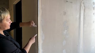 How to Prepare DRYWALL for Decorative Plaster? How to glue the JOINTS?