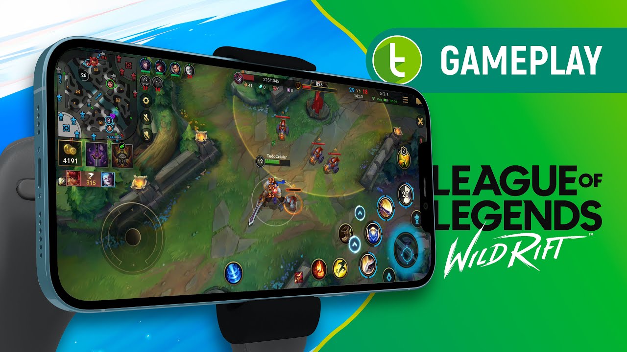 Posso jogar League of Legends: Wild Rift no meu celular?