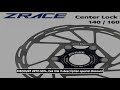 ZRACE Center Lock Disc Rotor bike brake rotor Strong heat dissipation floating rotor 140mm 160mm 1