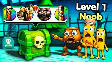 Starting Over as NOOB with BANNED ONLY CRATES in Brainrot Evolution!