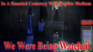 In A Haunted Cemetery With Psychic Medium!!     #Paranormal #mediums #hauntedcemetery #evp