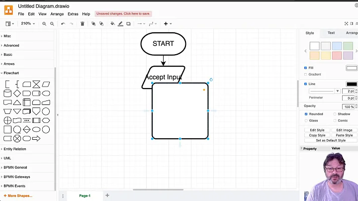 Learn Python with Interactive Flowchart