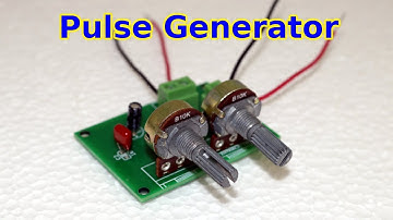 Square Wave Pulse Generator with PCB