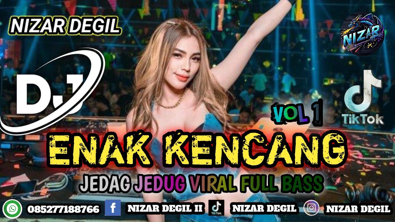 ENAK KENCANG VOL 1 || JEDAG JEDUG VIRAL FULL BASS TERBARU 🎧 REMIX 2025