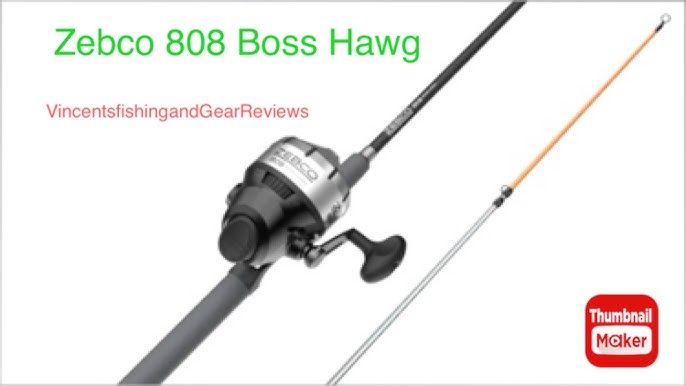 Zebco 808 Boss Hawg, Zebco 33MAX, Cheap Catfish poles review