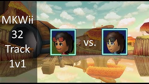 [MKWii] 32 Track 1v1 vs Kingster - Highlights