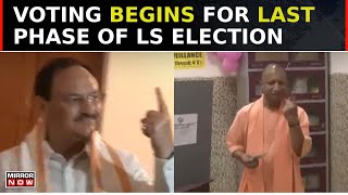 Voting Begins For 7th Phase of Election; UP CM Yogi Adityanath & BJP Chief JP Nadda Casts Vote