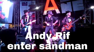 Andy /Rif - Enter Sandman (metalica) Pekanbaru